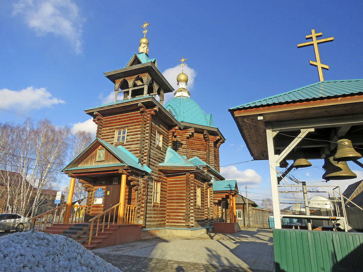 Церковь Петра и Павла (новая), Богучаны (Богучанский район, Красноярский край). фасады