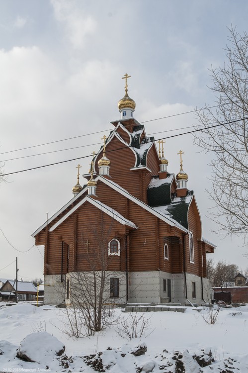 Церковь Серафима Саровского, Бисерть (Нижнесергинский район (Нижнесергинский МР и Бисертский ГО), Свердловская область). фасады