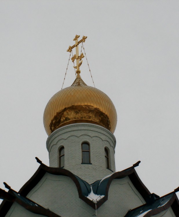 Оренбург. Церковь Троицы Живоначальной при больнице им. Н.И. Пирогова. архитектурные детали