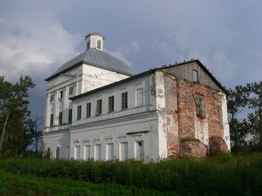 Никола-Корень. Церковь Николая Чудотворца. фасады