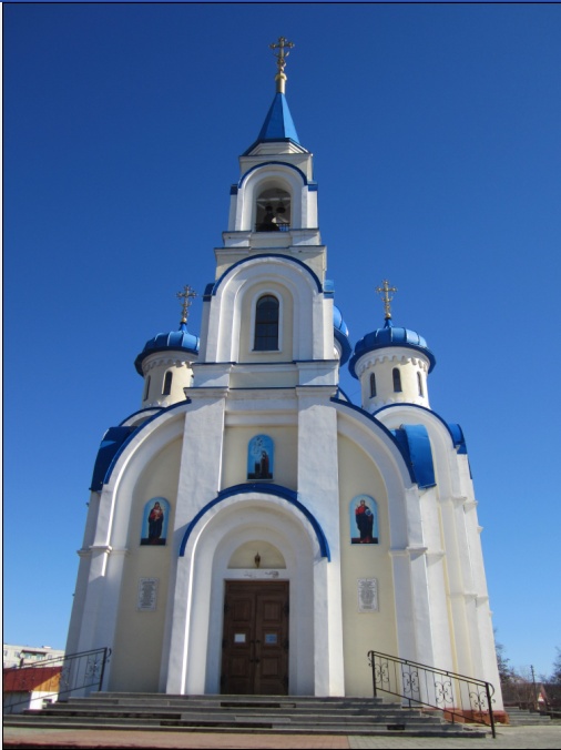 Арсеньев. Кафедральный собор Благовещения Пресвятой Богородицы. фасады