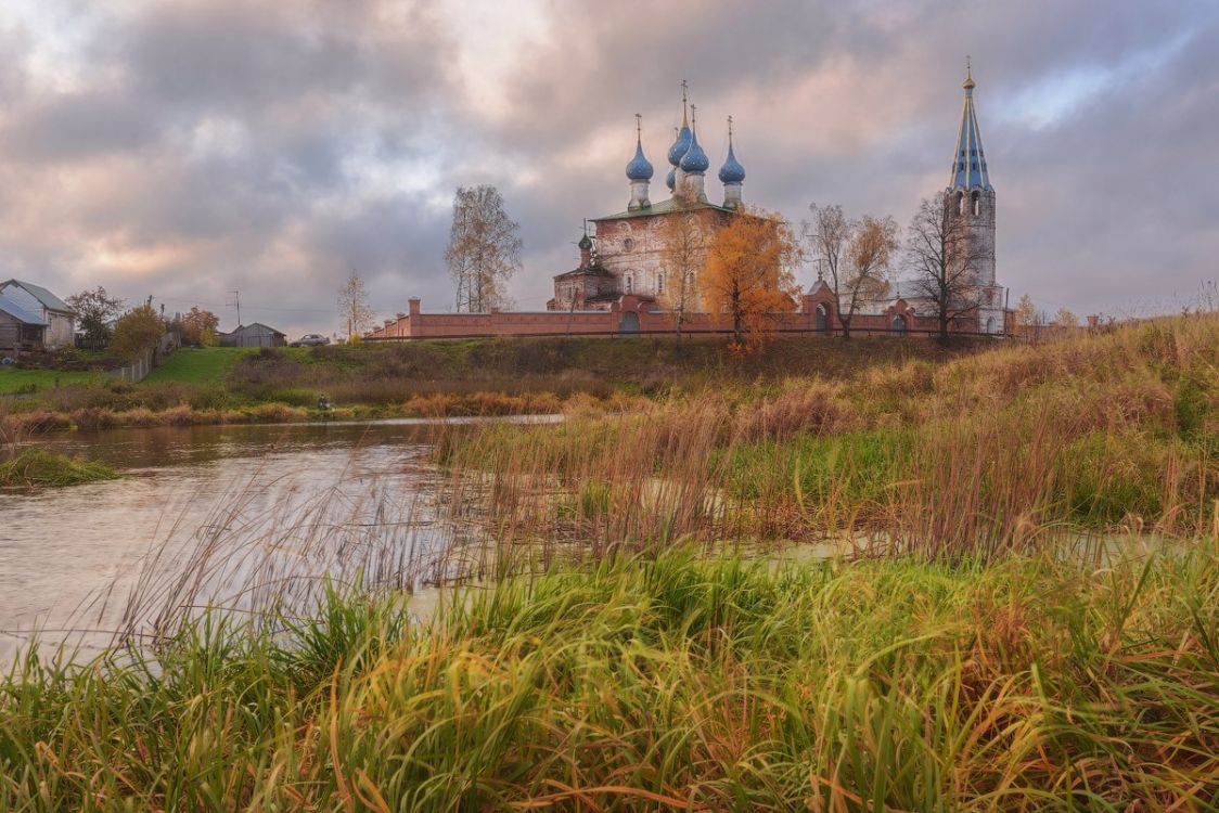 Дунилово. Храмовый комплекс бывшего Благовещенского монастыря. художественные фотографии, Дунилово  утро