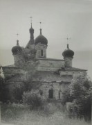 Церковь Спаса Преображения, Фотограф Каверзнев М. Г. Общий вид с востока. 1952 г..(ГНИМА ОФ-5932/163)<br>, Спас-Михнево, урочище, Раменский район и гг. Бронницы, Жуковский, Московская область