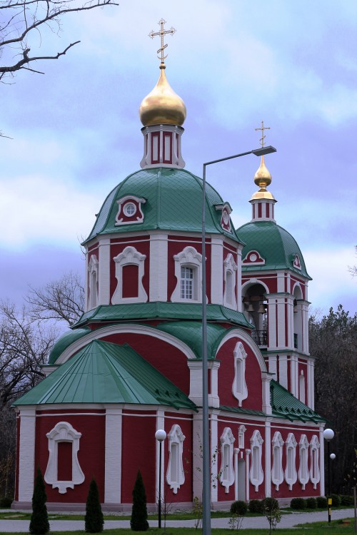 Церковь Алексия, человека Божия, Воронеж (Воронеж, город, Воронежская область). общий вид в ландшафте