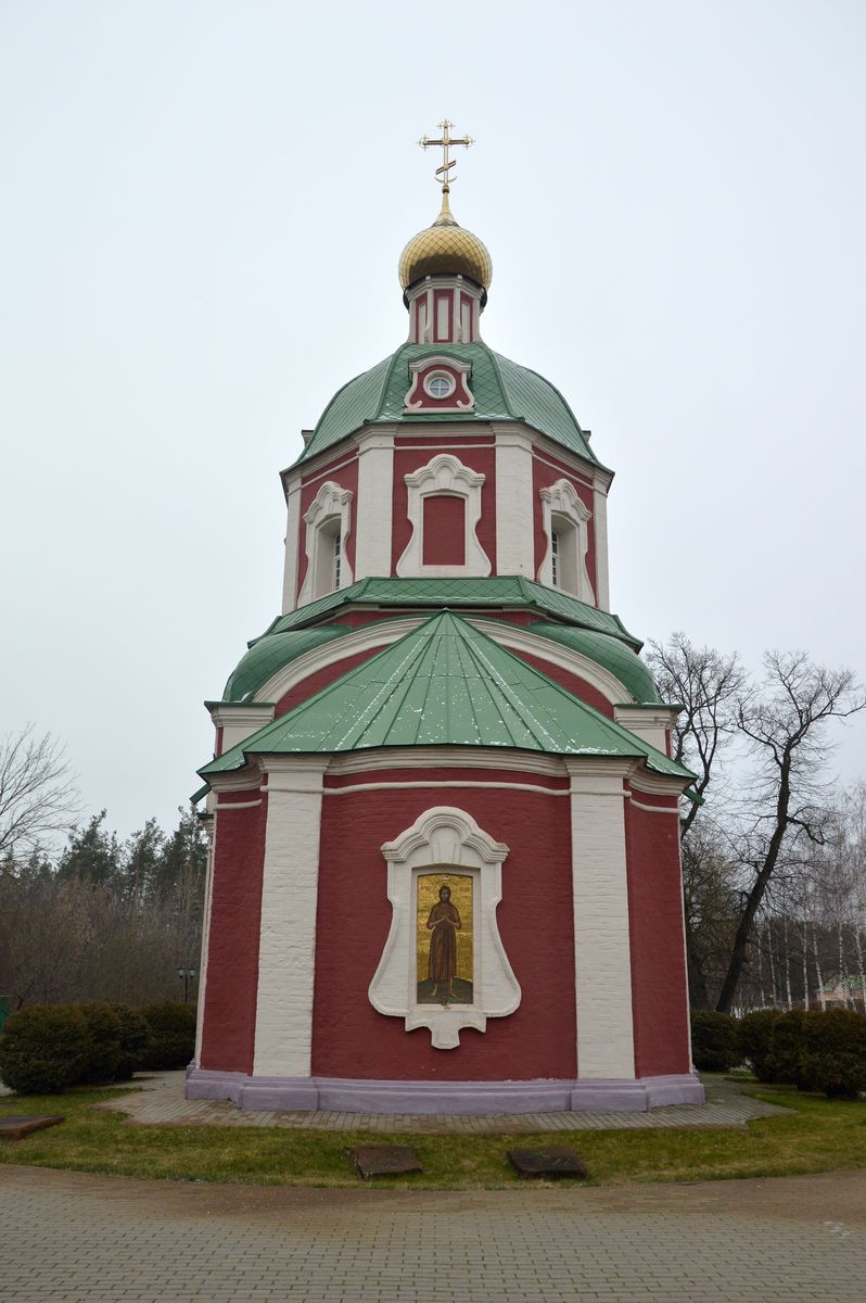 Вид на апсиду, фасады. Церковь Алексия, человека Божия, Воронеж (Воронеж, город, Воронежская область)