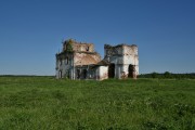 Церковь Успения Пресвятой Богородицы, Общий вид с северо-запада<br>, Ивановское, Белозерский район, Вологодская область