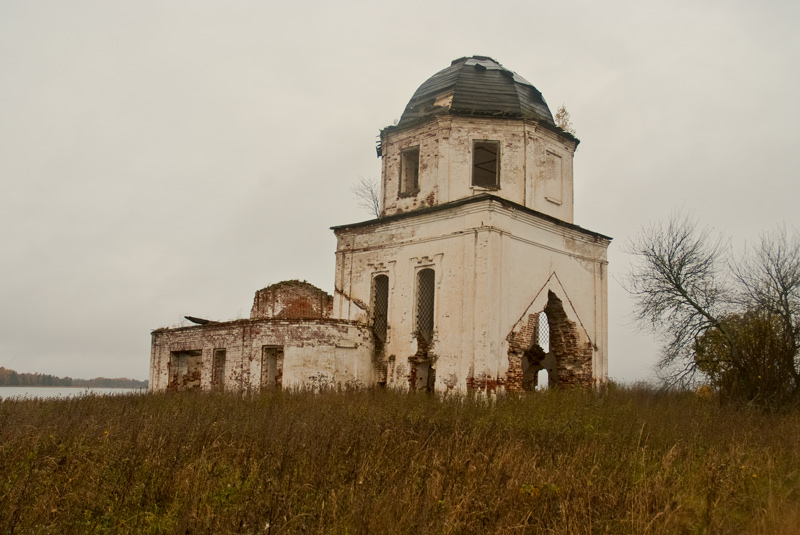 Борково. Церковь Троицы Живоначальной. фасады