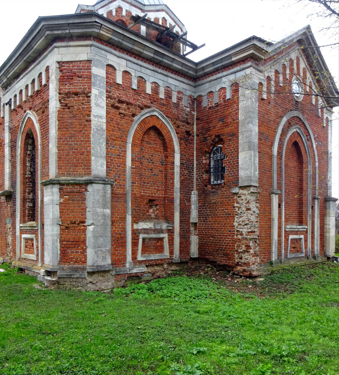 Церковь Покрова Пресвятой Богородицы, Злыхино (Зарайский городской округ, Московская область). архитектурные детали