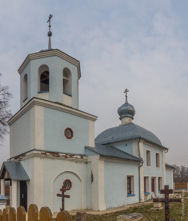 Куково. Церковь Успения Пресвятой Богородицы. фасады, Вид с юго-запада