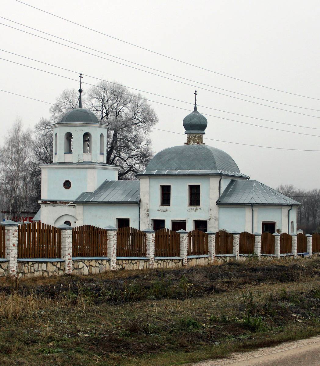фасады. Церковь Успения Пресвятой Богородицы, Куково (Зарайский городской округ, Московская область)