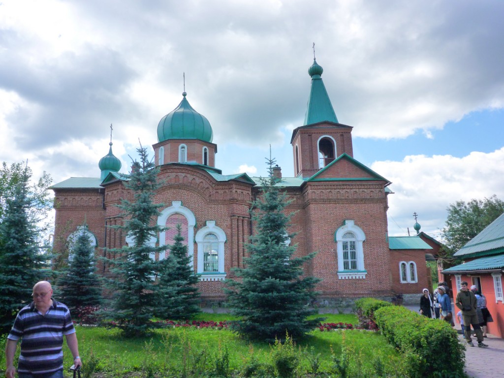 Тарасково. Троицкий мужской монастырь. Церковь Троицы Живоначальной. фасады, Северный фасад