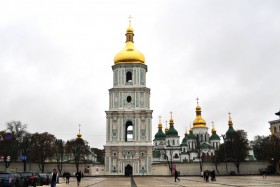Старый Киев. Ансамбль бывшего Софийского монастыря