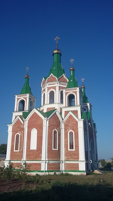 Церковь Александра Невского, Александровка (Грачёвский район, Оренбургская область). фасады