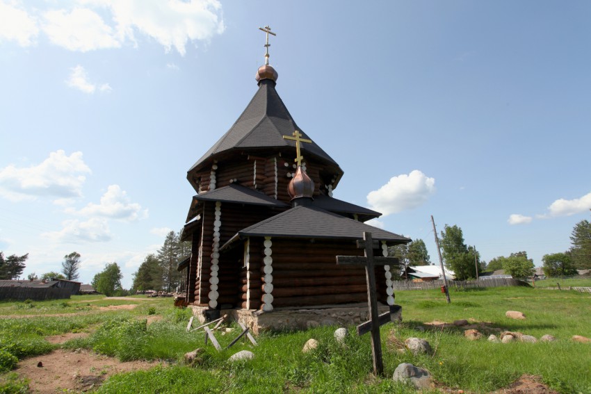 Часовня Георгия Победоносца, Бобровец (Андреапольский район, Тверская область). фасады