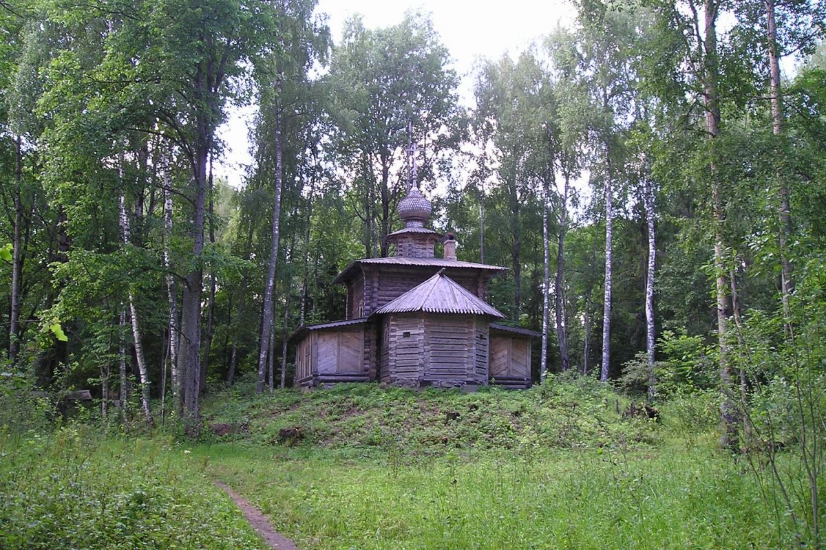 Церковь Троицы Живоначальной (новая), Божье Дело, остров (Пеновский район, Тверская область). фасады
