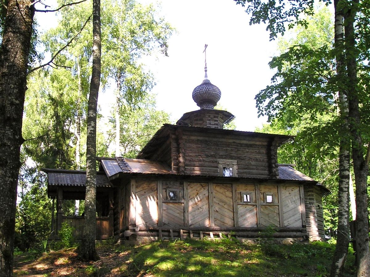 Церковь Троицы Живоначальной (новая), Божье Дело, остров (Пеновский район, Тверская область). фасады