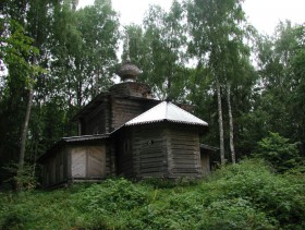 Божье Дело, остров. Церковь Троицы Живоначальной (новая)