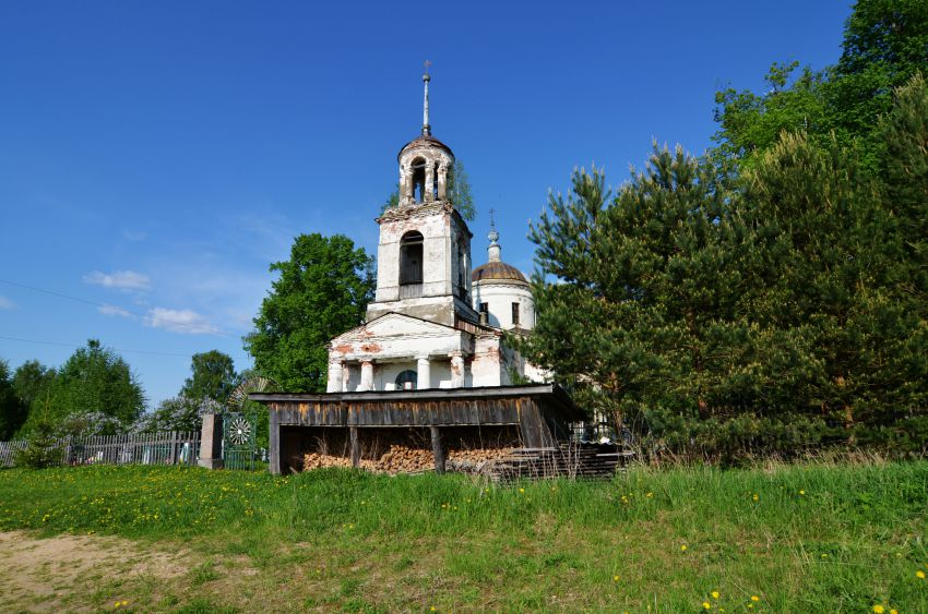 Церковь Рождества Христова, Григорково (Весьегонский район, Тверская область). фасады