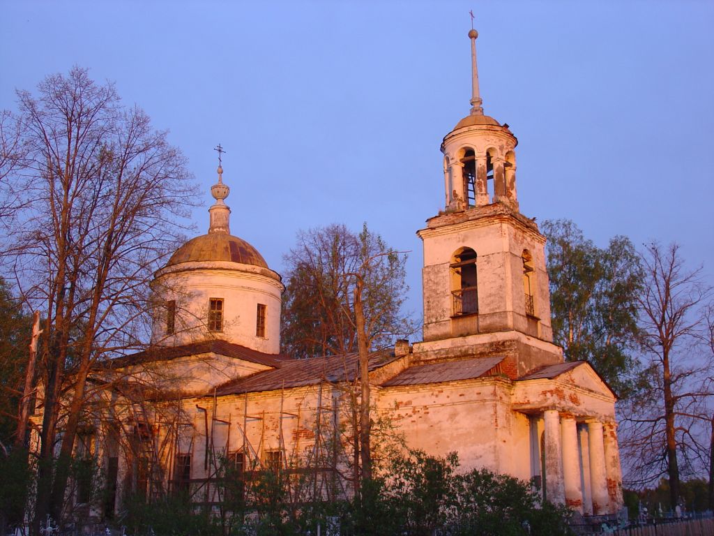Церковь Рождества Христова, Григорково (Весьегонский район, Тверская область). фасады