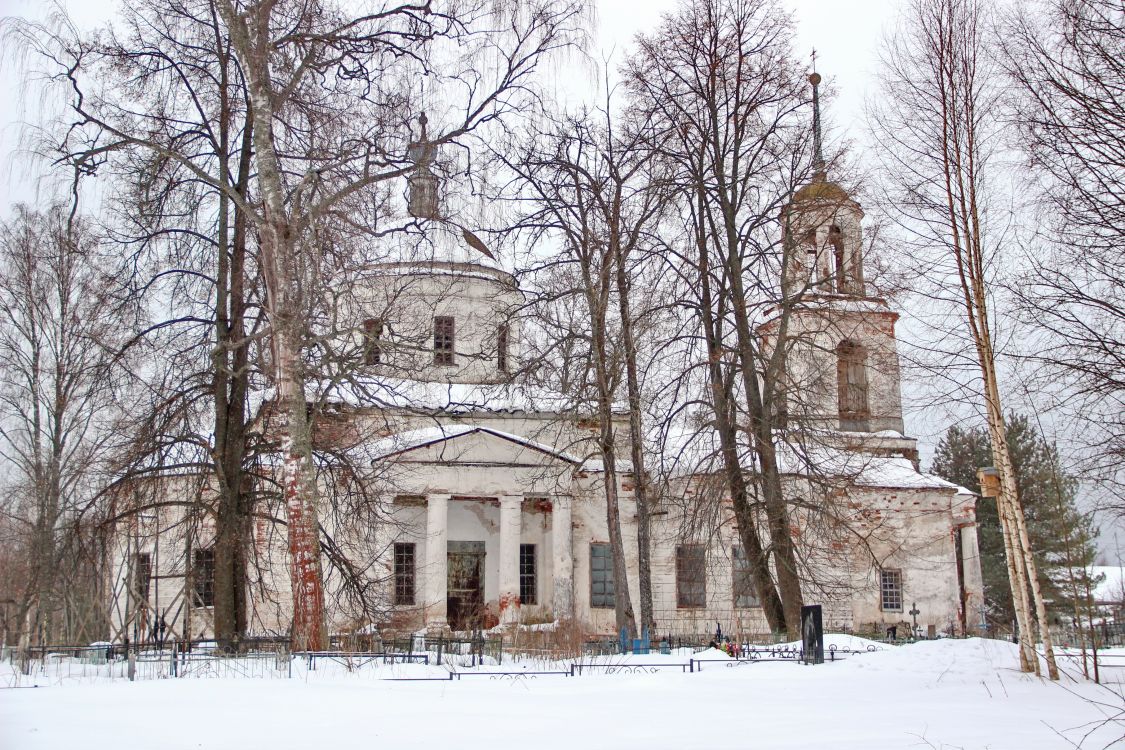 Церковь Рождества Христова, Григорково (Весьегонский район, Тверская область). фасады