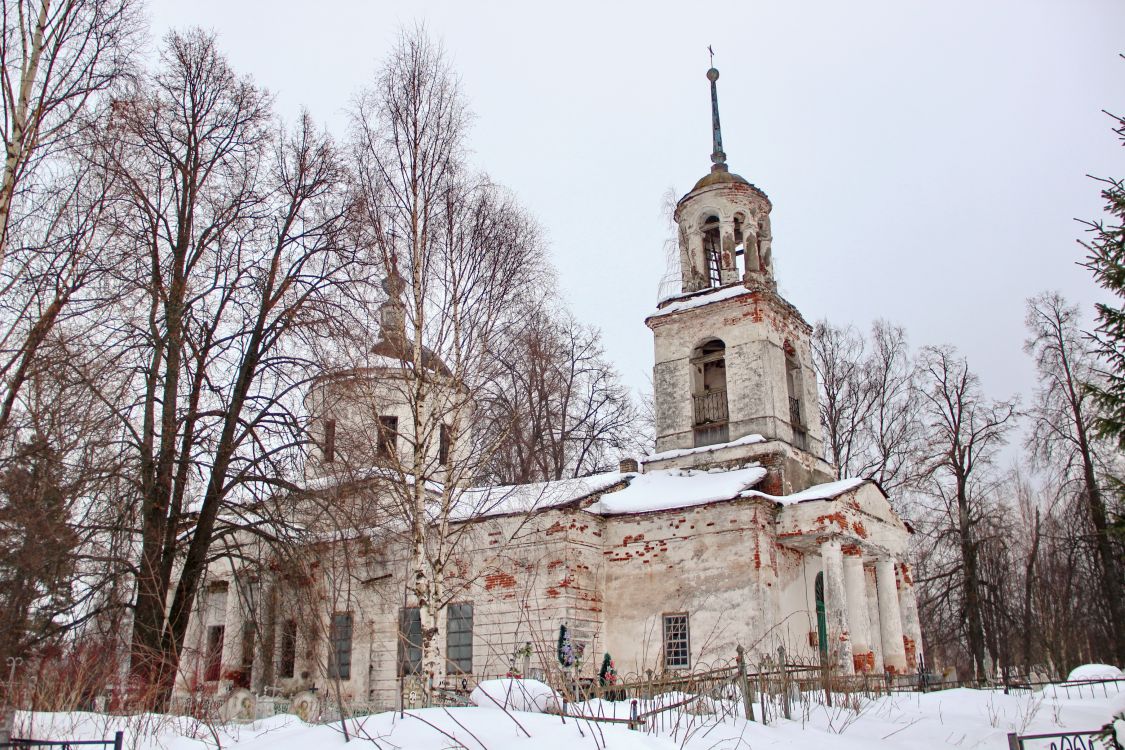 Церковь Рождества Христова, Григорково (Весьегонский район, Тверская область). фасады