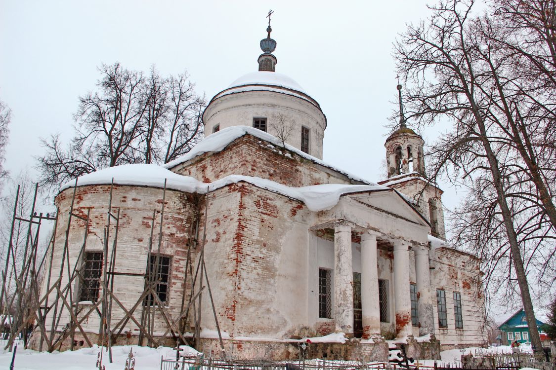 Церковь Рождества Христова, Григорково (Весьегонский район, Тверская область). фасады