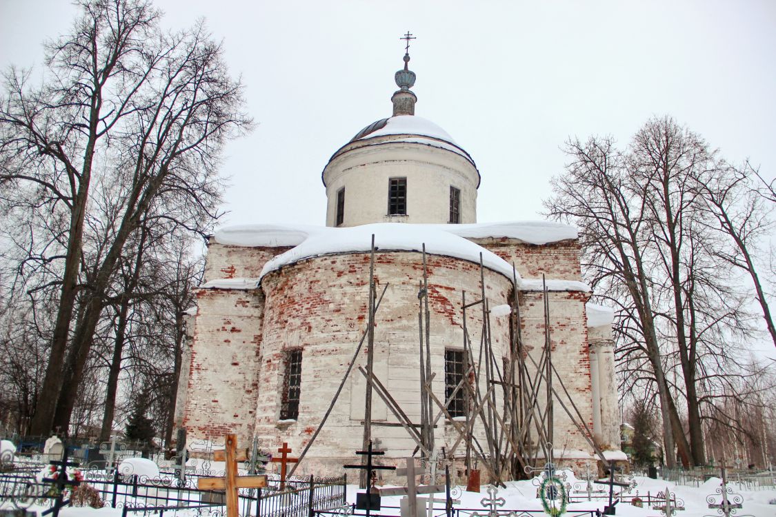 Церковь Рождества Христова, Григорково (Весьегонский район, Тверская область). фасады