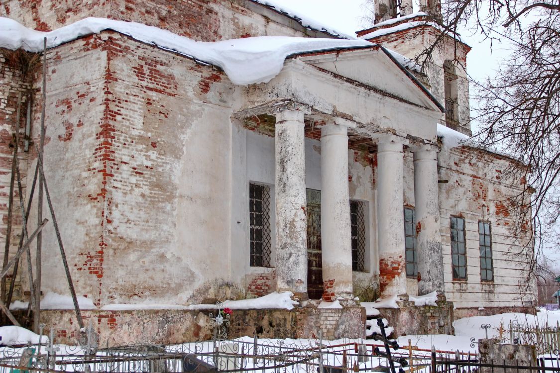 Церковь Рождества Христова, Григорково (Весьегонский район, Тверская область). архитектурные детали