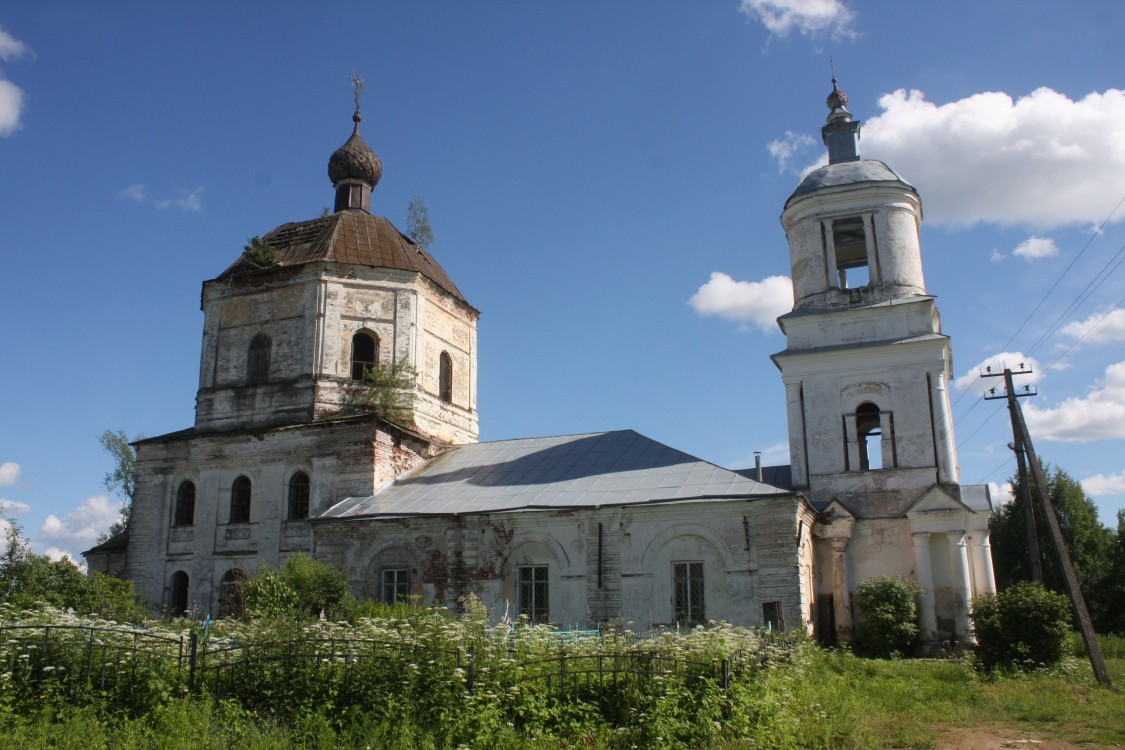 Церковь Вознесения Господня, Новокотово (Молоковский район, Тверская область). фасады