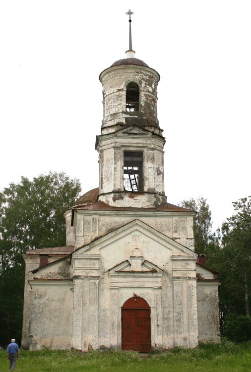 Церковь Казанской иконы Божией Матери, Шаблыкино (Краснохолмский район, Тверская область). фасады