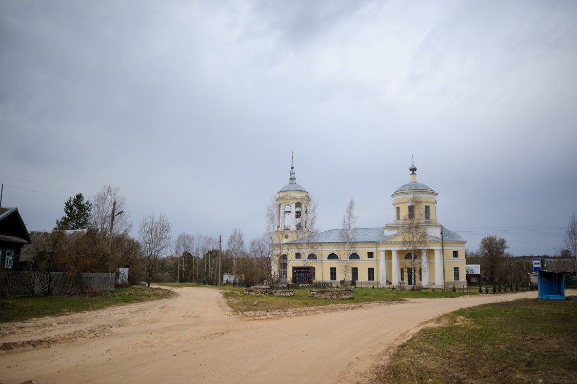 Церковь Богоявления Господня, Никольское (Рамешковский район, Тверская область). фасады