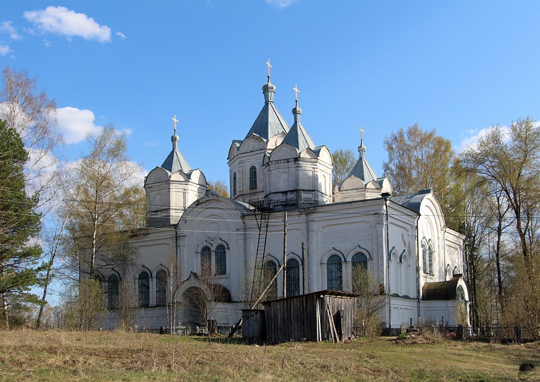 Церковь Успения Пресвятой Богородицы, Кострецы (Максатихинский район, Тверская область). фасады
