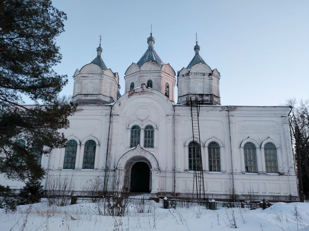 Кострецы. Церковь Успения Пресвятой Богородицы. фасады