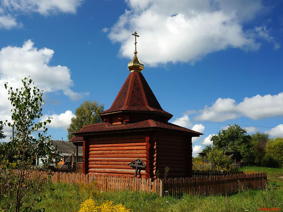 Часовня Спаса Преображения, Русские Овсяники (Максатихинский район, Тверская область). фасады
