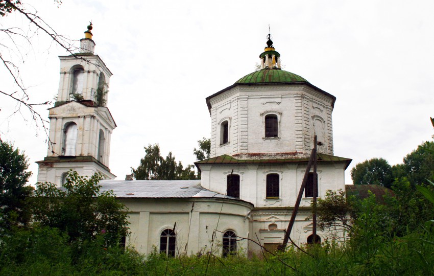 Церковь Воскресения Христова, Белая (Молоковский район, Тверская область). фасады