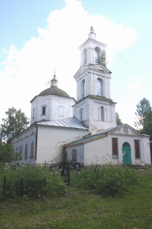 Белая. Церковь Воскресения Христова. фасады