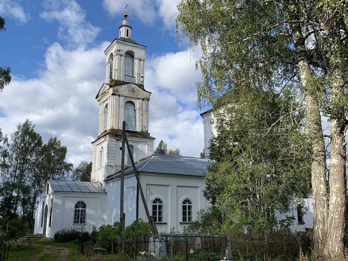 Церковь Воскресения Христова, Белая (Молоковский район, Тверская область). фасады