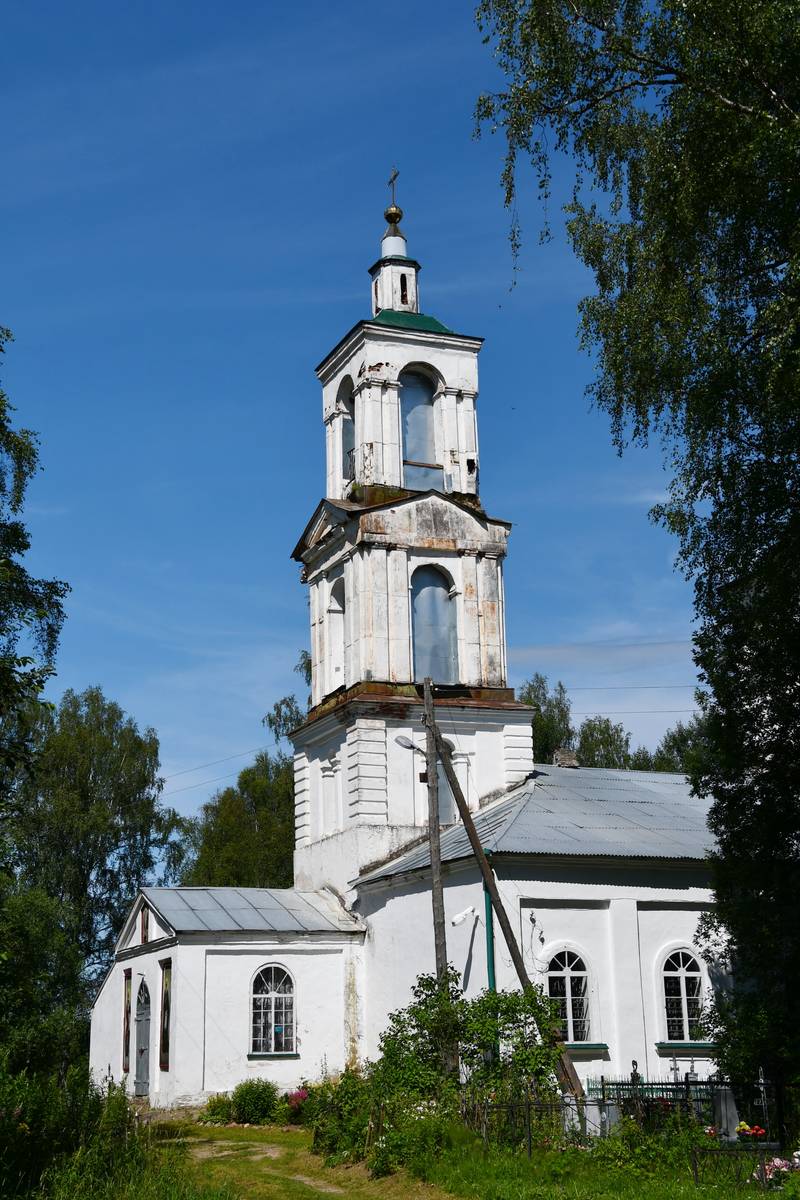 архитектурные детали. Церковь Воскресения Христова, Белая (Молоковский район, Тверская область)