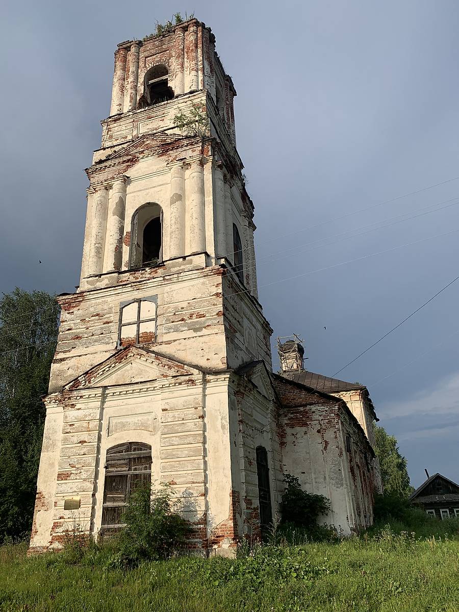 фасады. Церковь Троицы Живоначальной, Любегощи (Весьегонский район, Тверская область)