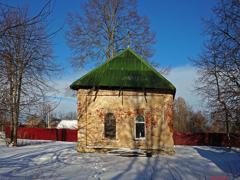 Часовня Сергия Радонежского, Щёкино (Торжокский район и г. Торжок, Тверская область). фасады