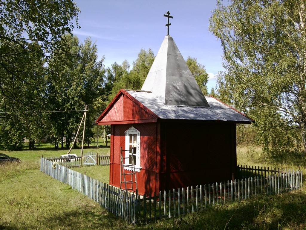 Часовня Воскресения Словущего, Рясня (Старицкий район, Тверская область). фасады, часовня