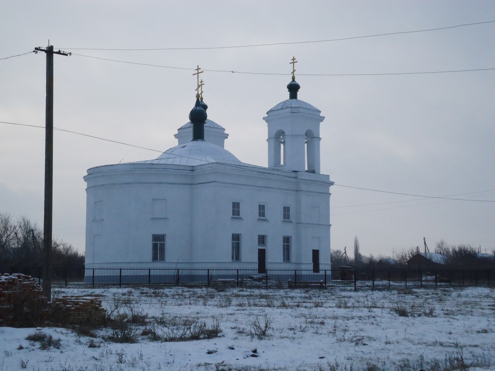 Церковь Казанской иконы Божией Матери, Обвал (Тамалинский район, Пензенская область). фасады
