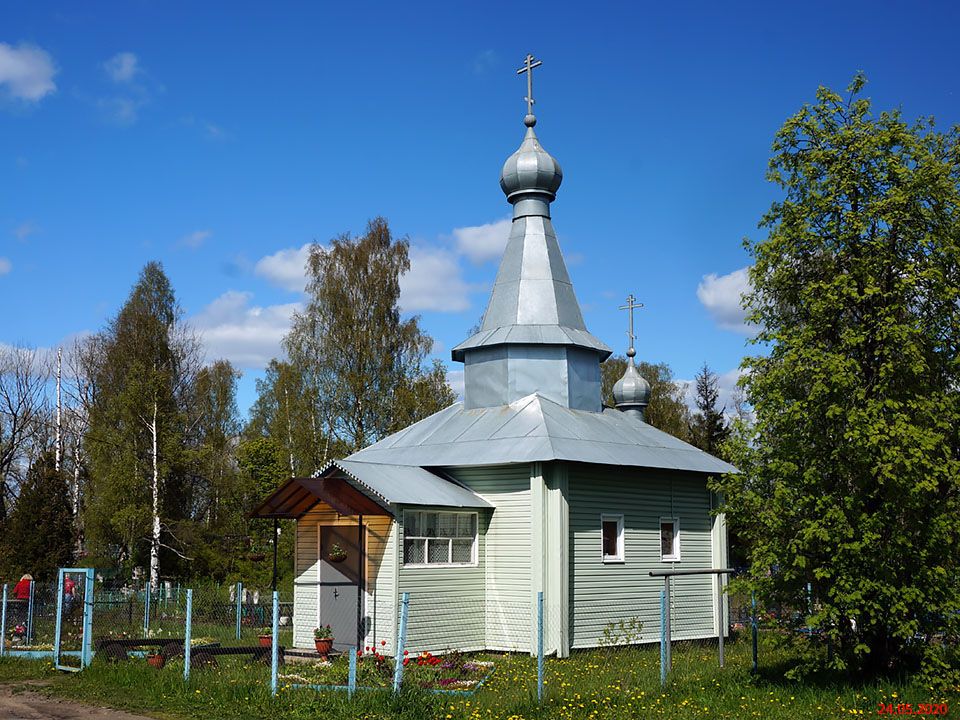 Медведево. Часовня Покрова Пресвятой Богородицы. фасады