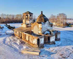 Подсосное (Подсосенское). Церковь Богоявления Господня