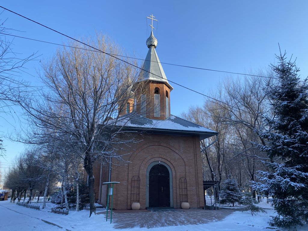 Церковь Владимира равноапостольного при пансионате ветеранов, Абакан (Абакан, город, Республика Хакасия). фасады