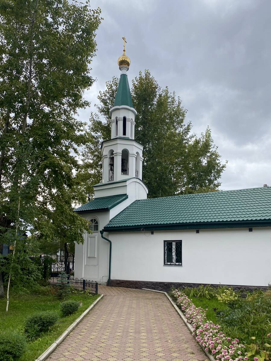 Церковь Святителей Московских, Абакан (Абакан, город, Республика Хакасия). архитектурные детали, Колокольня, вид с востока