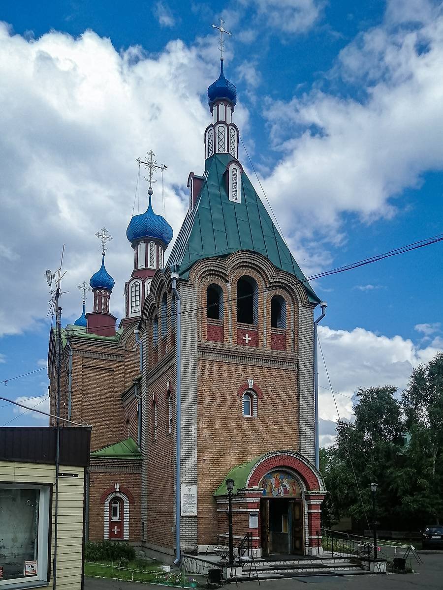 фасады. Церковь Рождества Пресвятой Богородицы, Черногорск (Усть-Абаканский район и г. Черногорск, Республика Хакасия)
