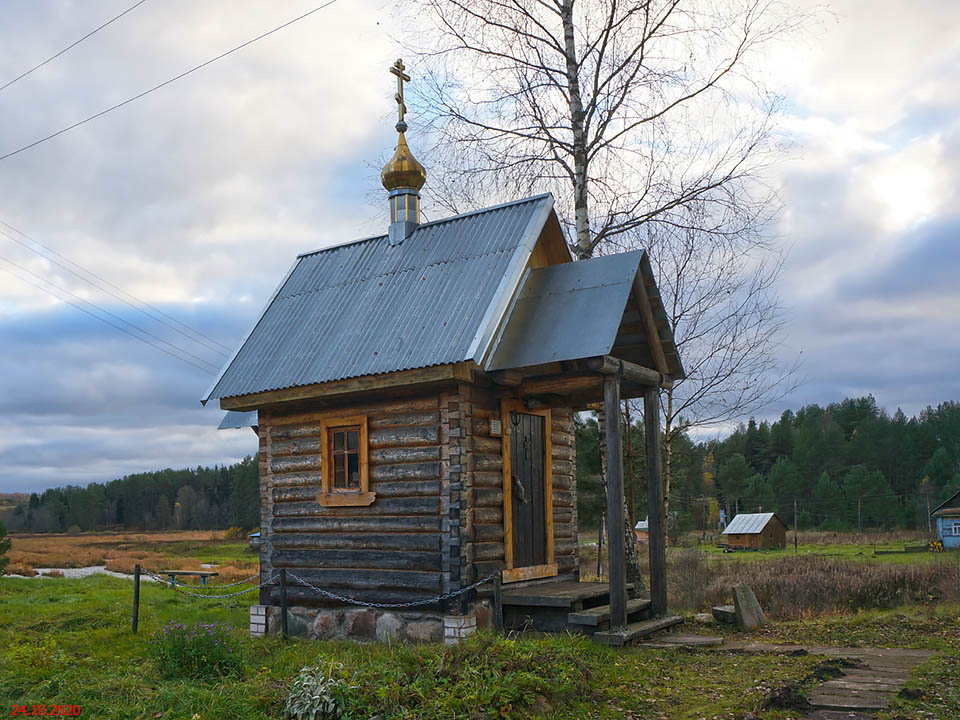 Часовня Иверской иконы Божией Матери, Заречье (Фировский район, Тверская область). фасады