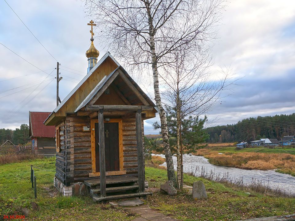 Часовня Иверской иконы Божией Матери, Заречье (Фировский район, Тверская область). фасады
