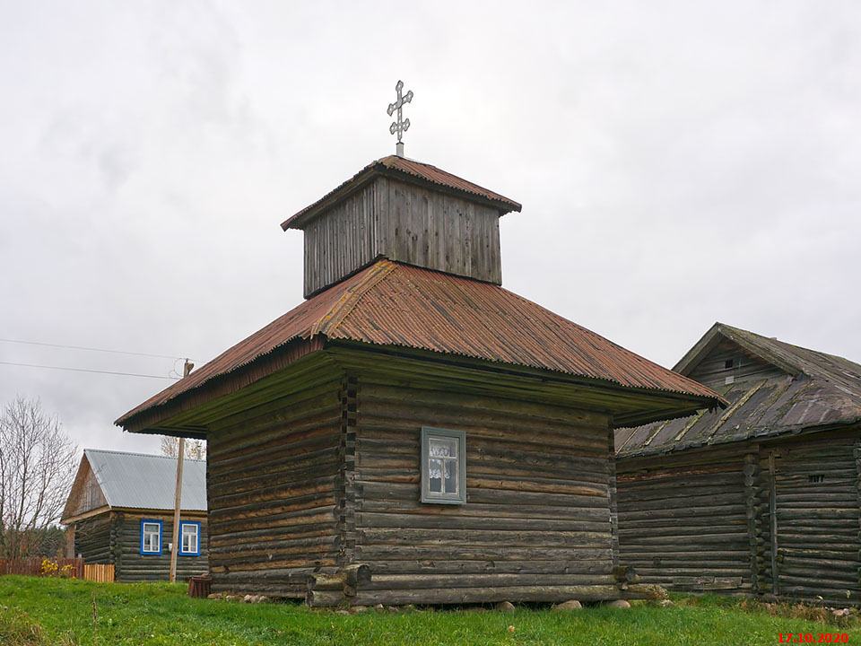 Часовня Покрова Пресвятой Богородицы, Зенцево (Фировский район, Тверская область). фасады